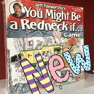 👛(ANY 2/$20) Jeff Foxworthy’s REDNECK GAME Ages 16+ Sealed in Original Packaging